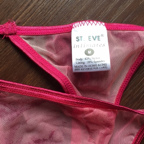 St. Eve Mesh Thong Panties - Picture 2 of 4